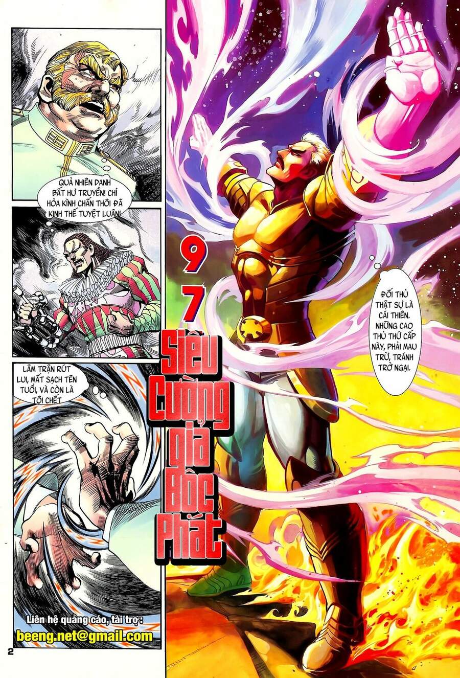 Truyện Tranh Long Hổ 5 Thế trang 8