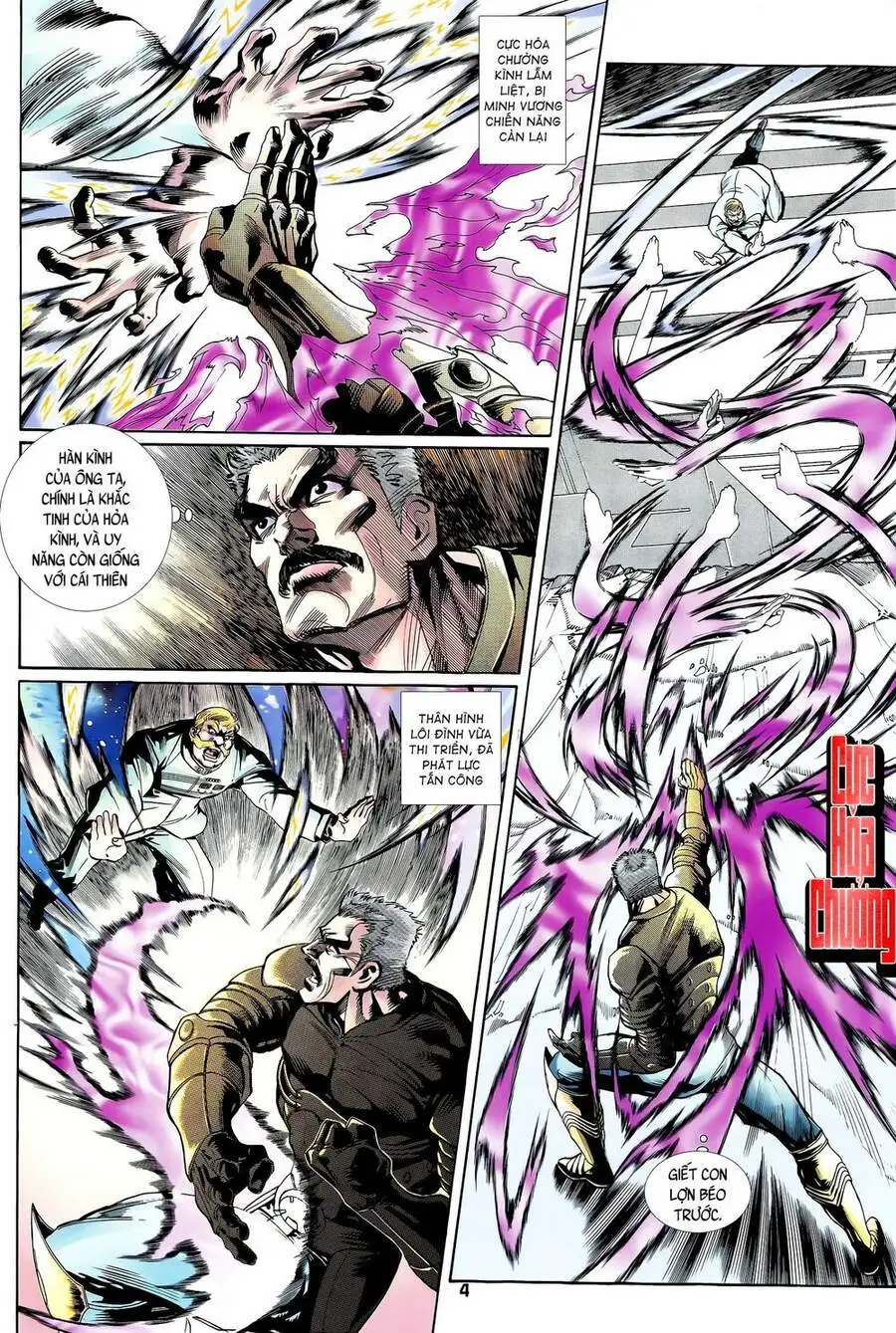 Truyện Tranh Long Hổ 5 Thế trang 8