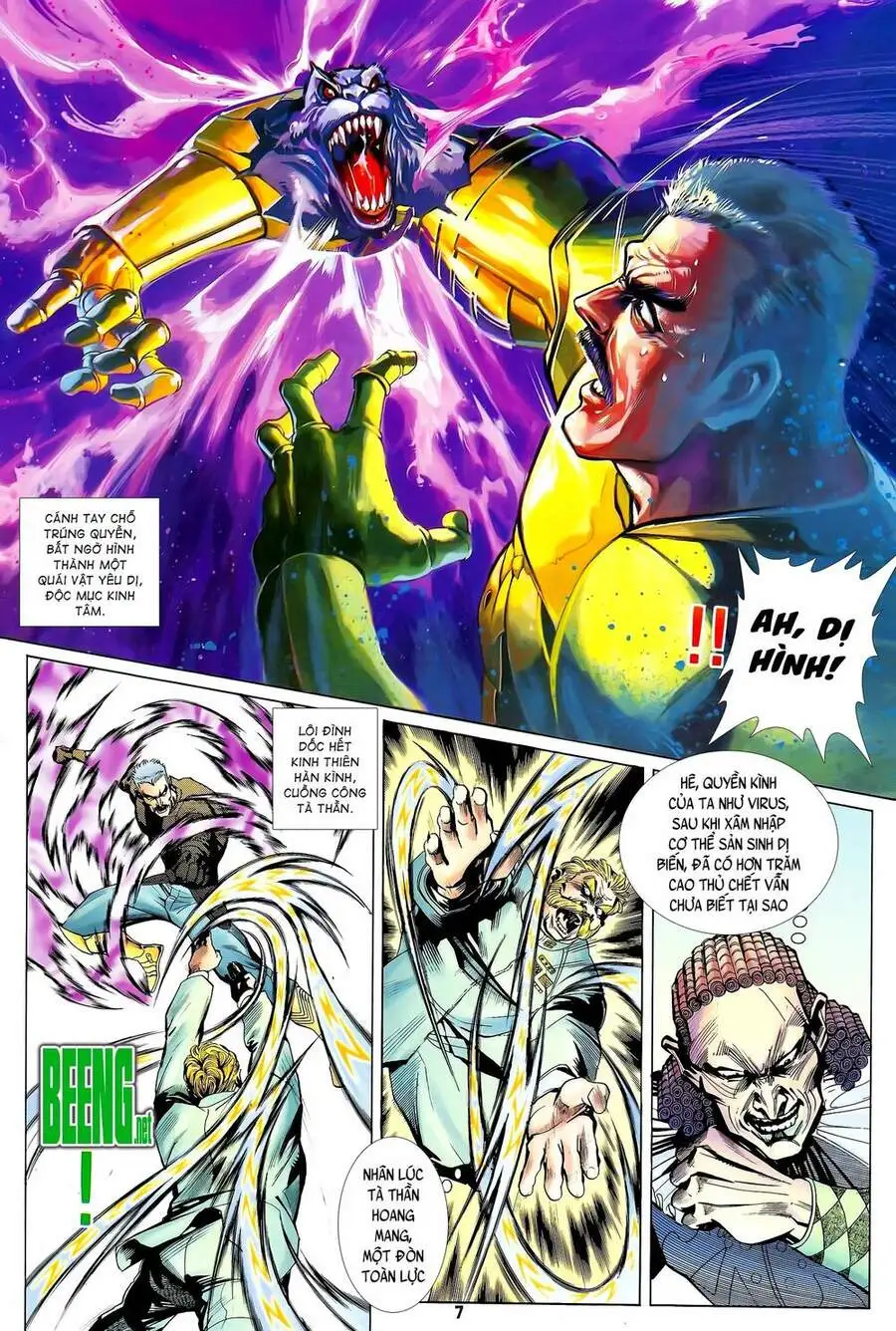 Truyện Tranh Long Hổ 5 Thế trang 8