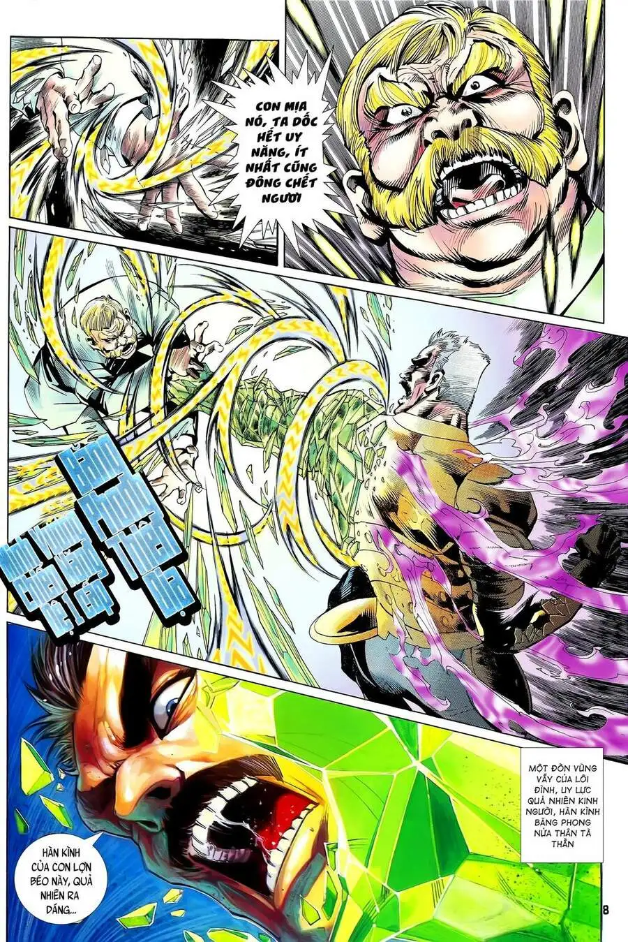 Truyện Tranh Long Hổ 5 Thế trang 8