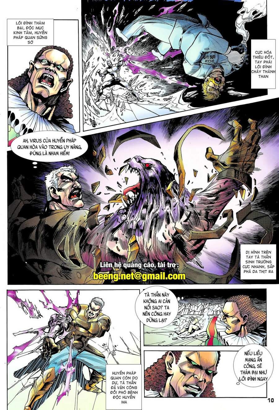 Truyện Tranh Long Hổ 5 Thế trang 8