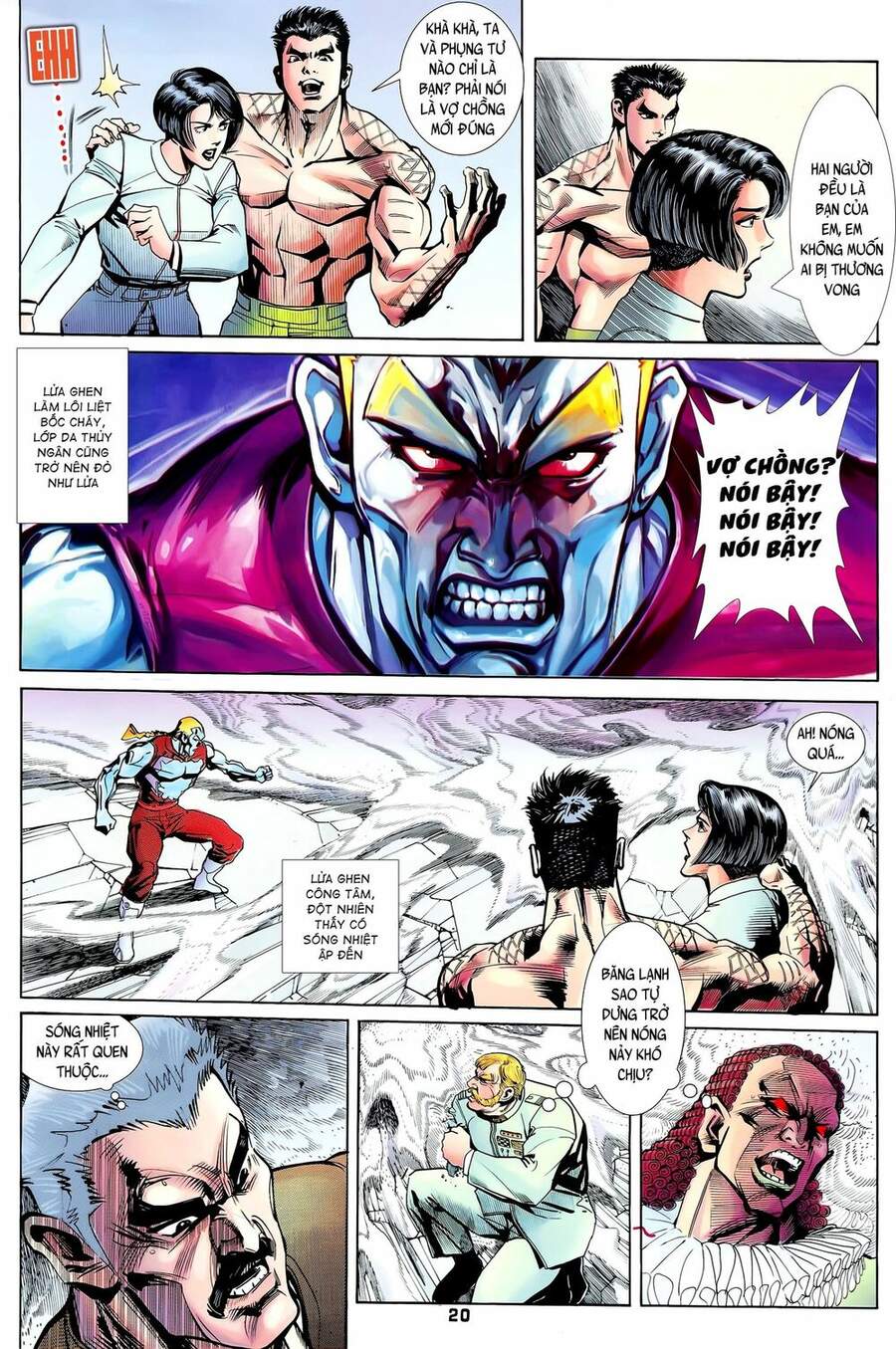 Truyện Tranh Long Hổ 5 Thế trang 8