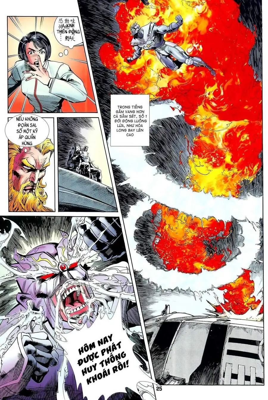 Truyện Tranh Long Hổ 5 Thế trang 8