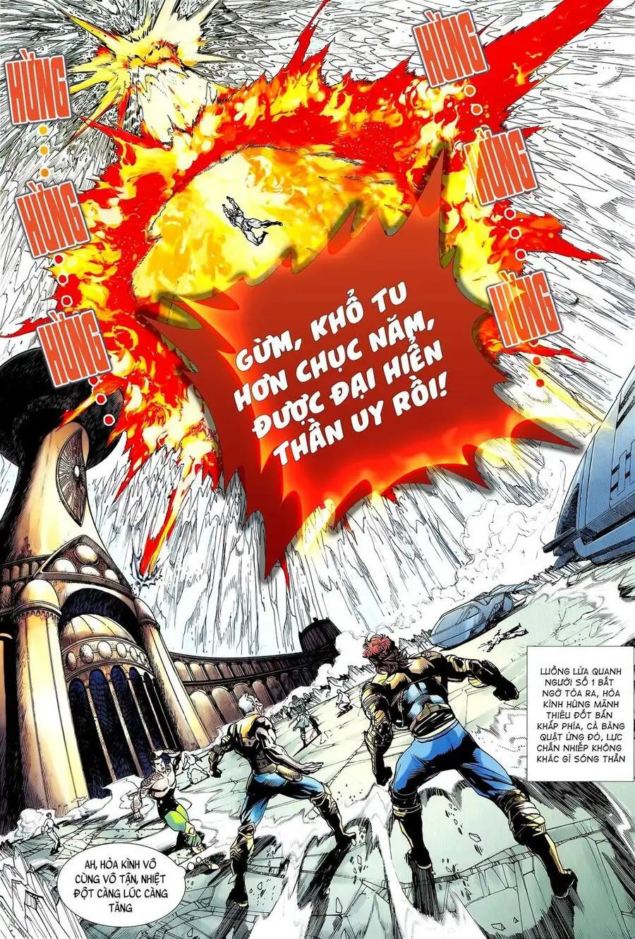 Truyện Tranh Long Hổ 5 Thế trang 8