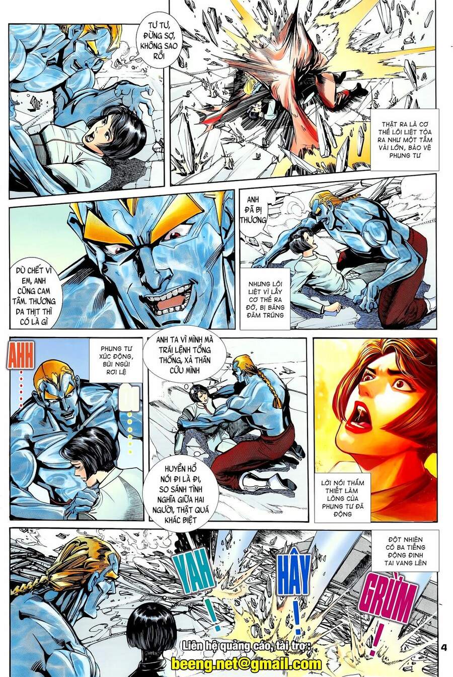 Truyện Tranh Long Hổ 5 Thế trang 8