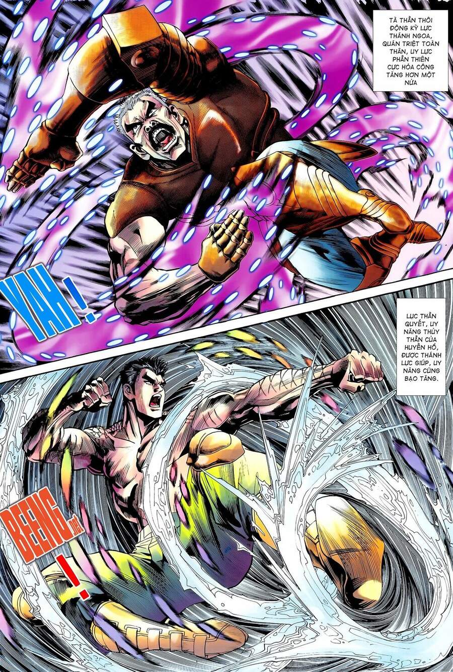 Truyện Tranh Long Hổ 5 Thế trang 8