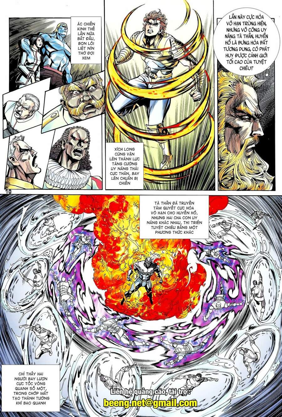 Truyện Tranh Long Hổ 5 Thế trang 8