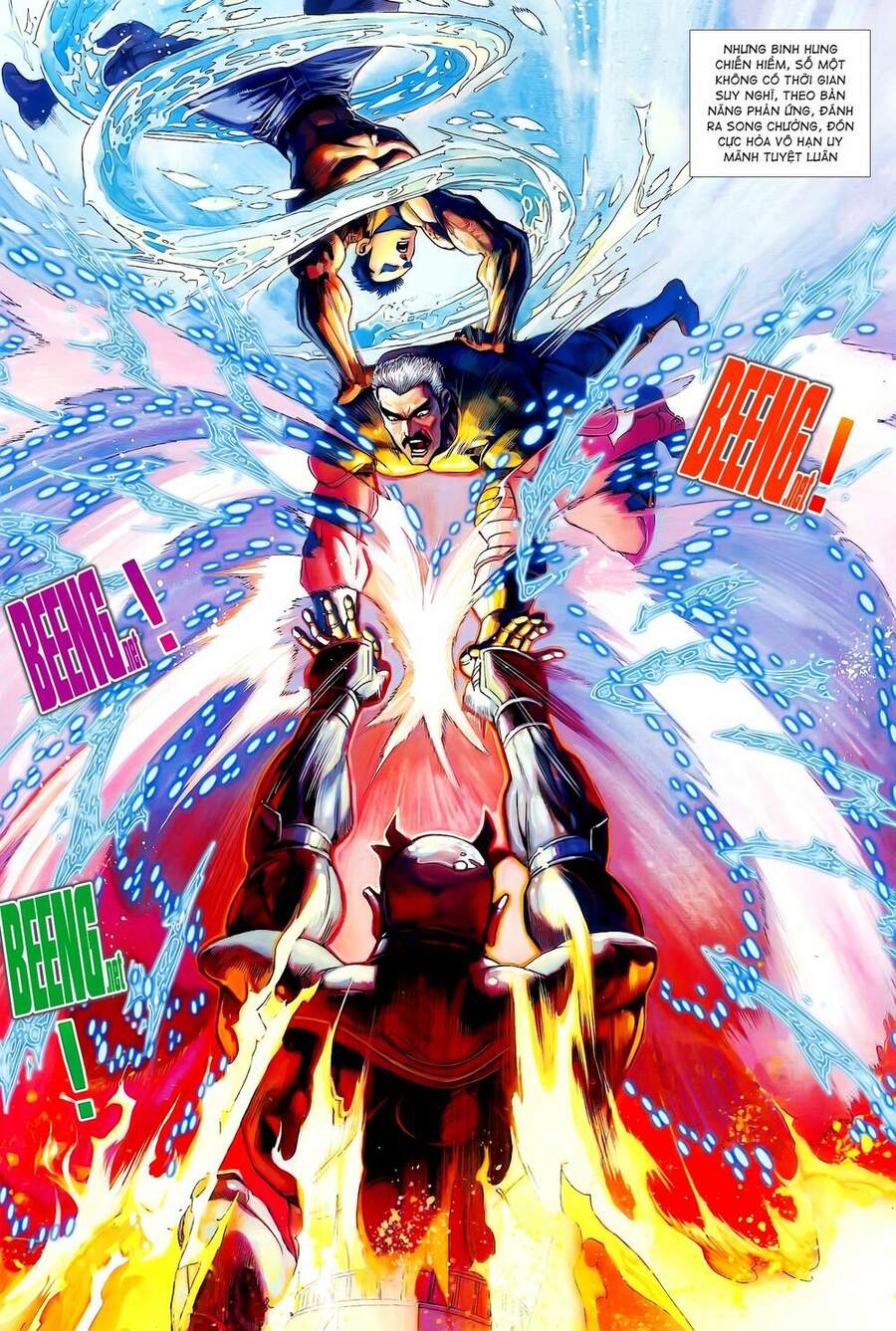 Truyện Tranh Long Hổ 5 Thế trang 8