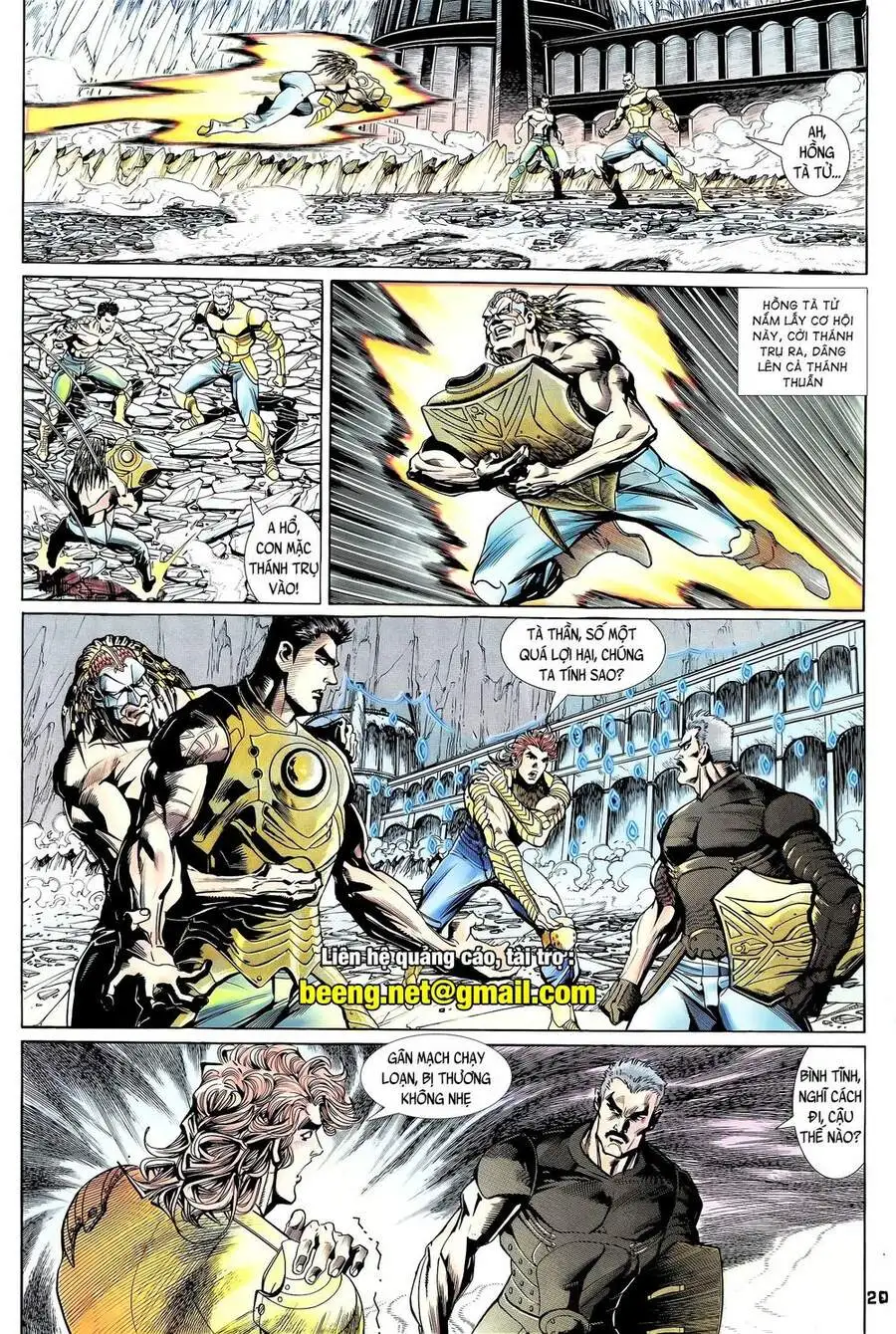 Truyện Tranh Long Hổ 5 Thế trang 8