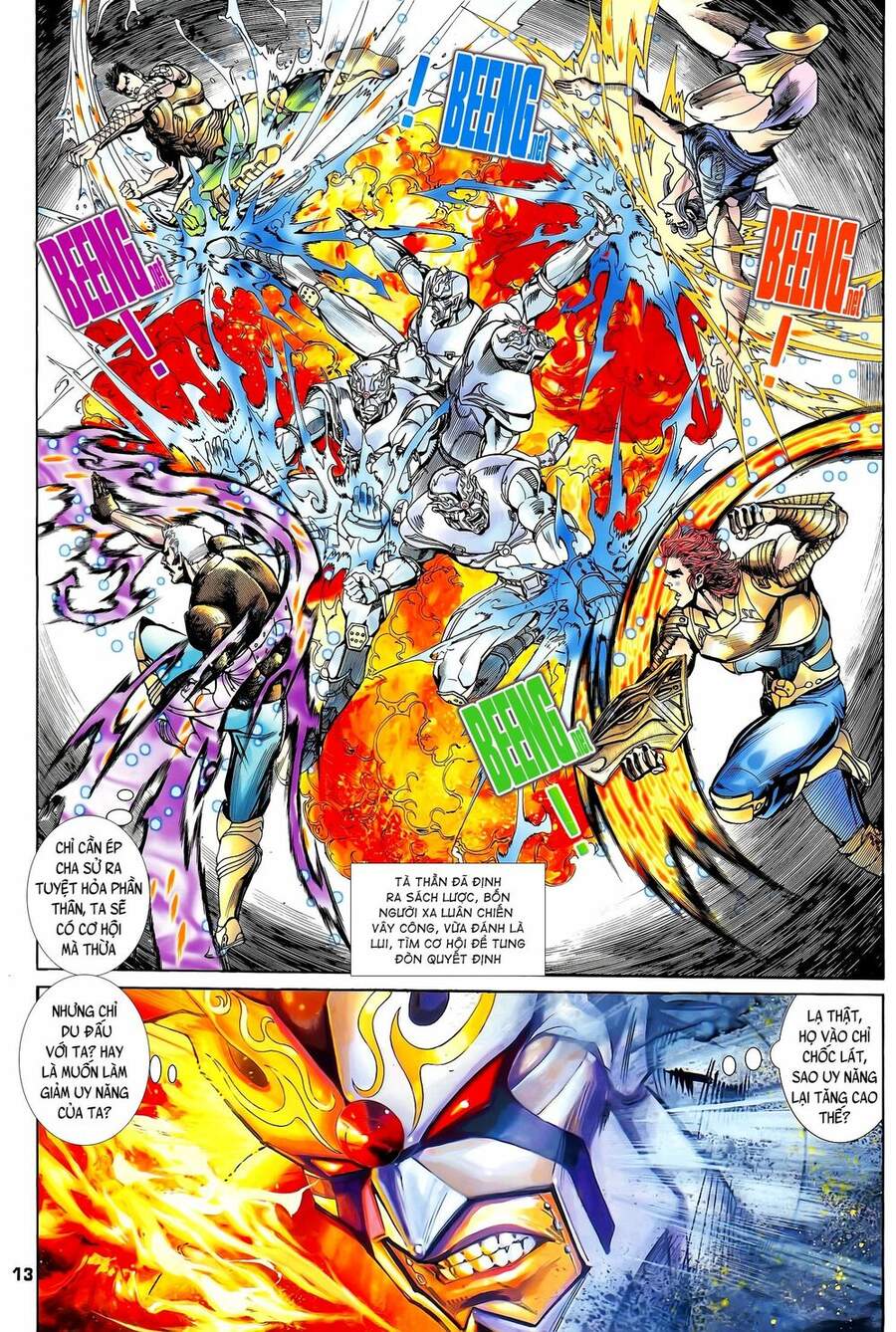 Truyện Tranh Long Hổ 5 Thế trang 8