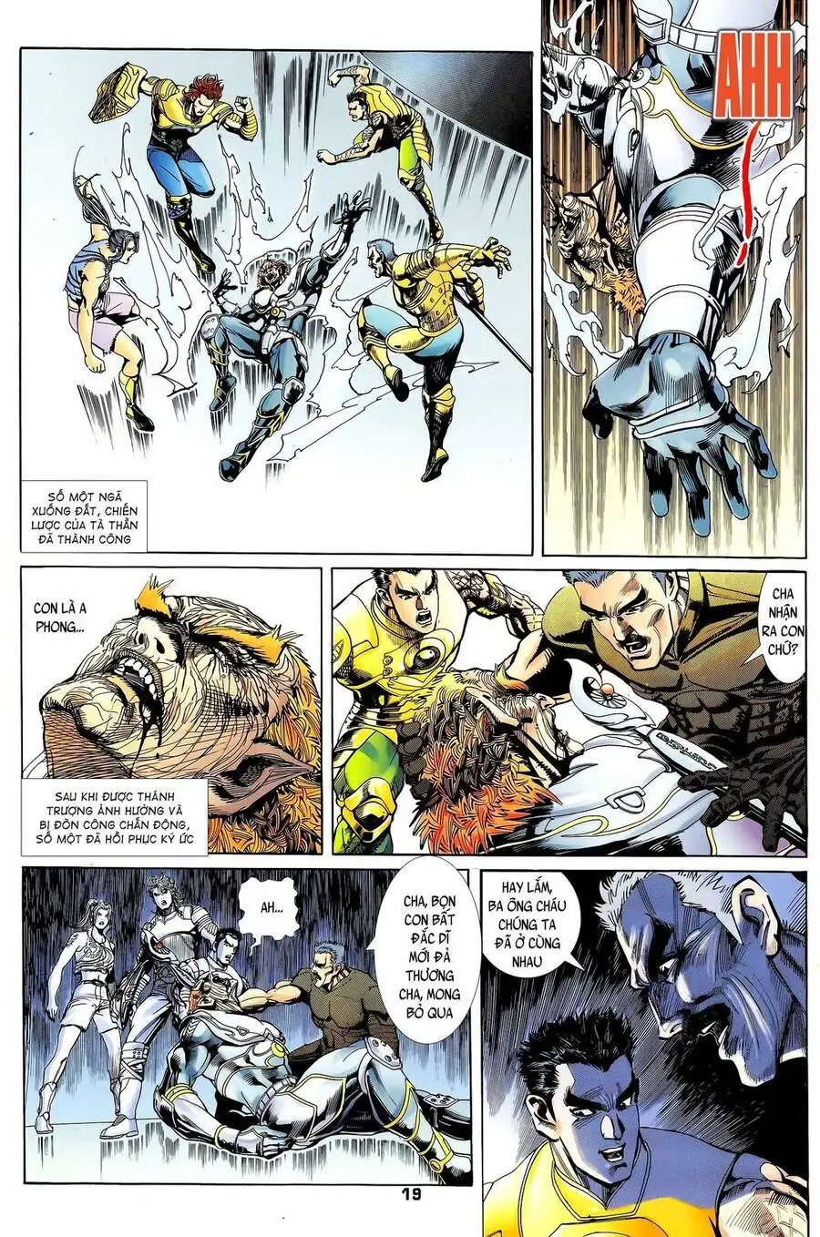 Truyện Tranh Long Hổ 5 Thế trang 8