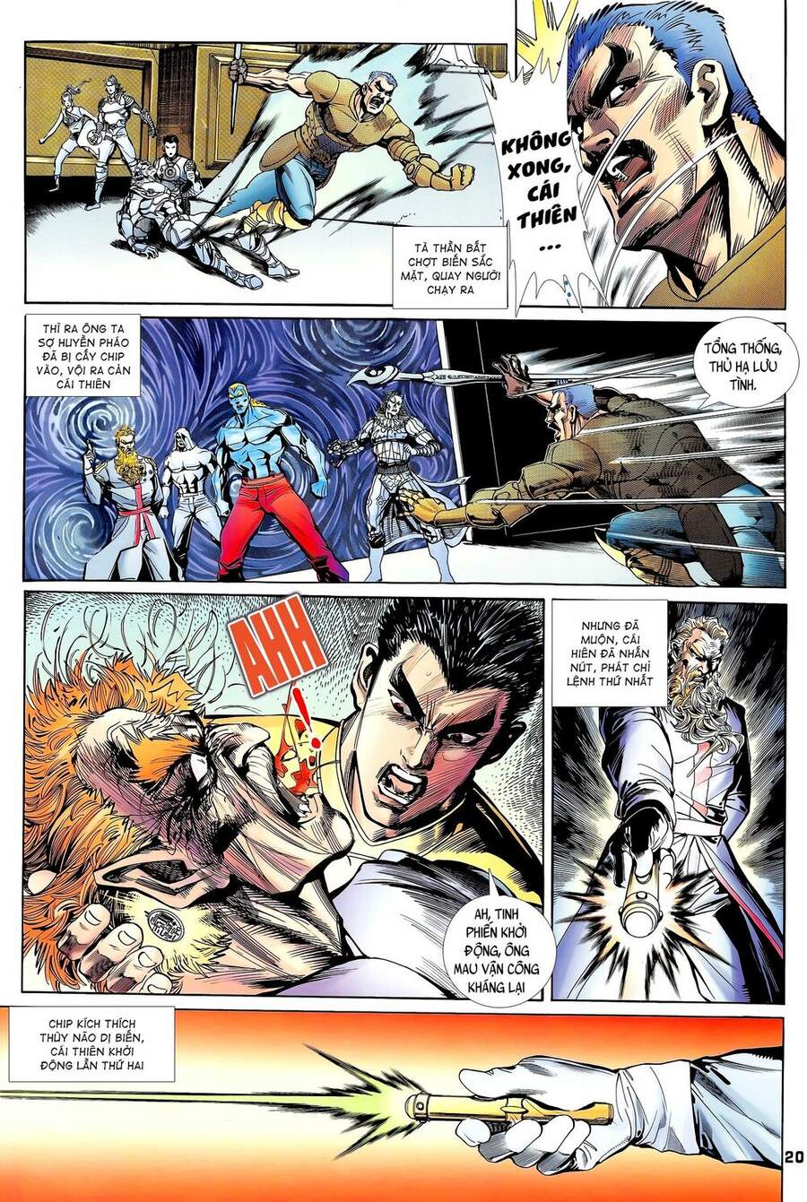 Truyện Tranh Long Hổ 5 Thế trang 8
