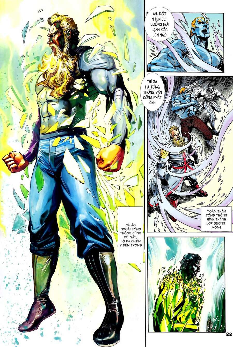 Truyện Tranh Long Hổ 5 Thế trang 8