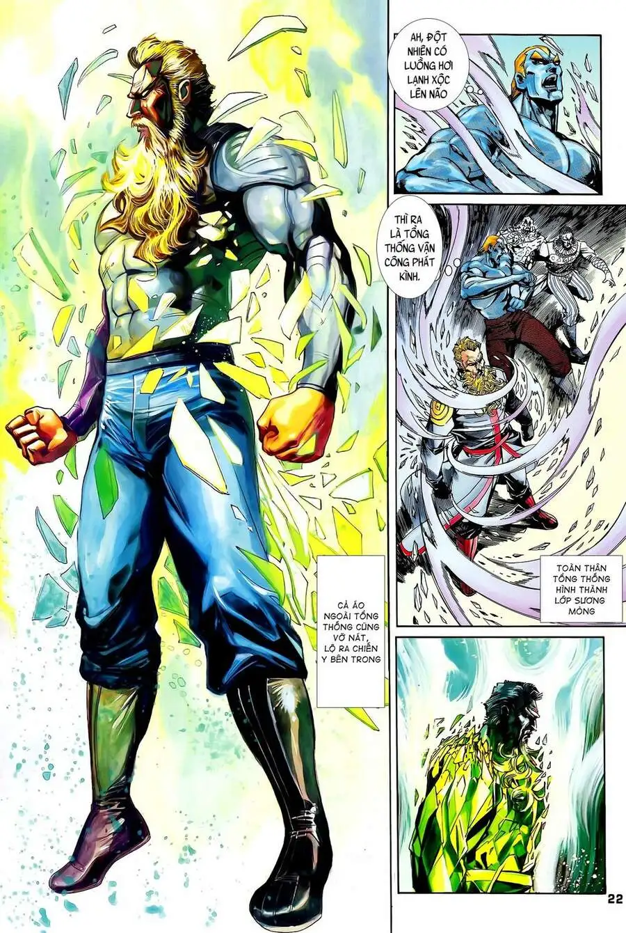 Truyện Tranh Long Hổ 5 Thế trang 8