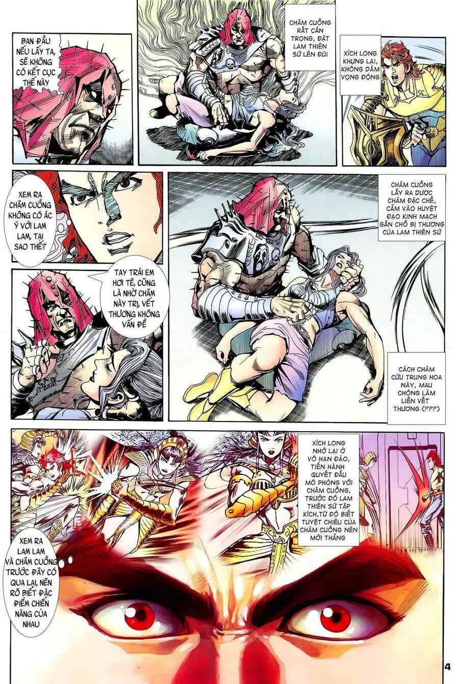 Truyện Tranh Long Hổ 5 Thế trang 8