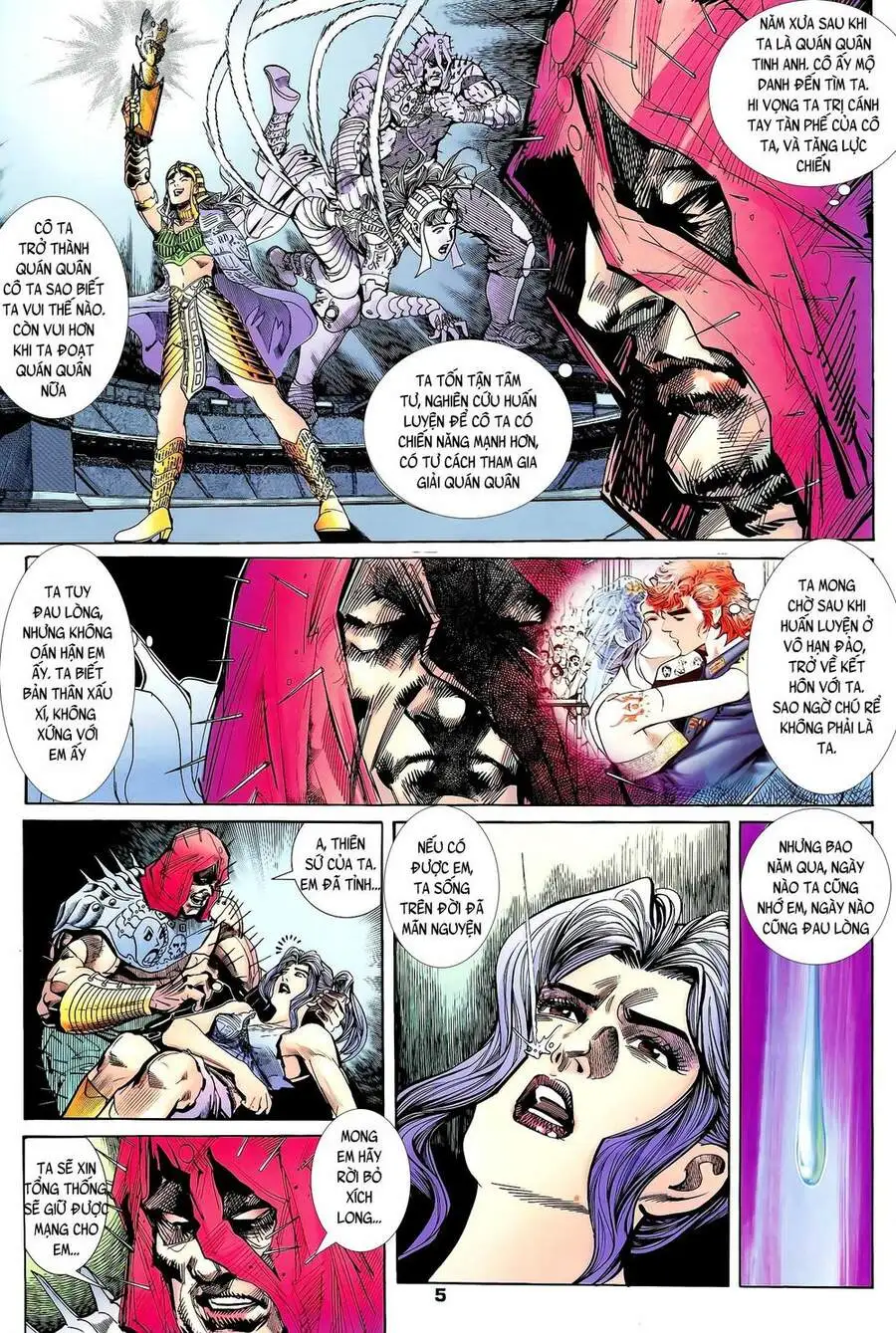 Truyện Tranh Long Hổ 5 Thế trang 8