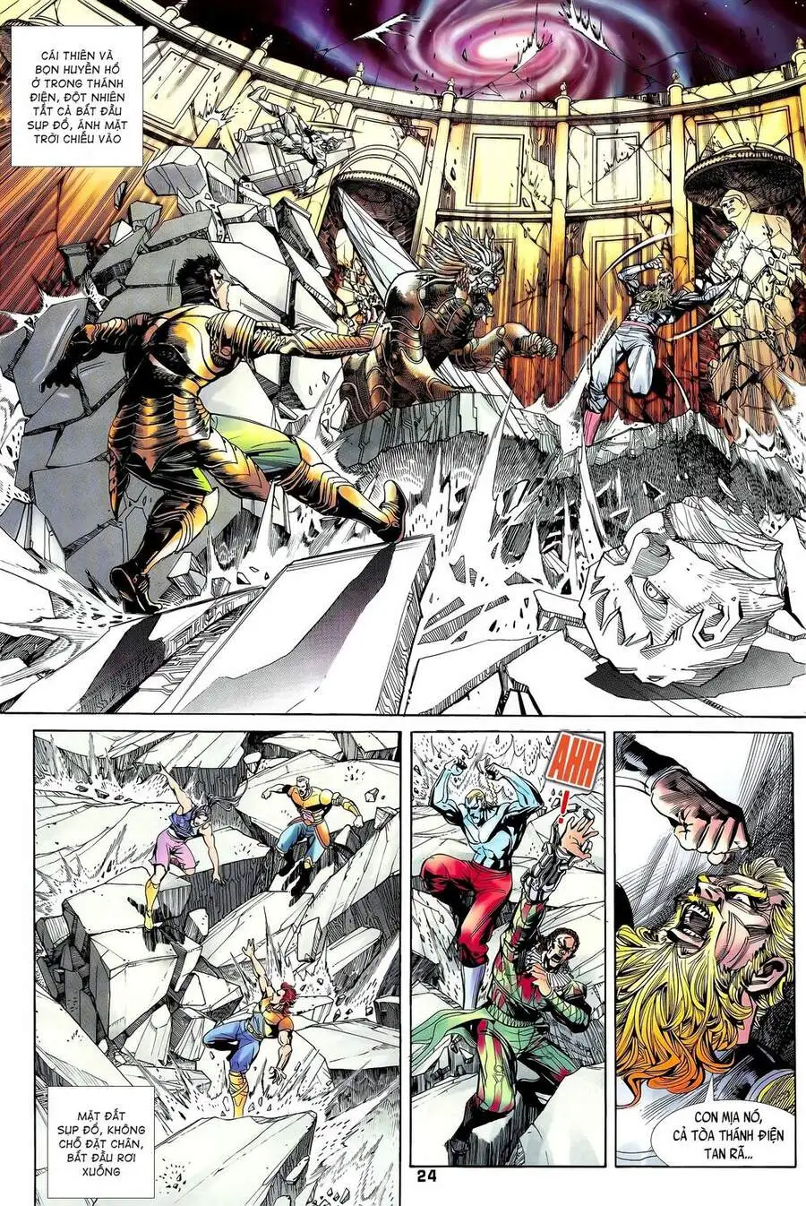 Truyện Tranh Long Hổ 5 Thế trang 8