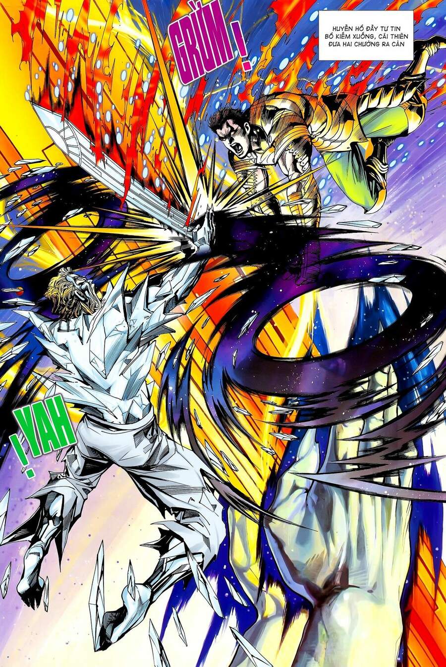 Truyện Tranh Long Hổ 5 Thế trang 8