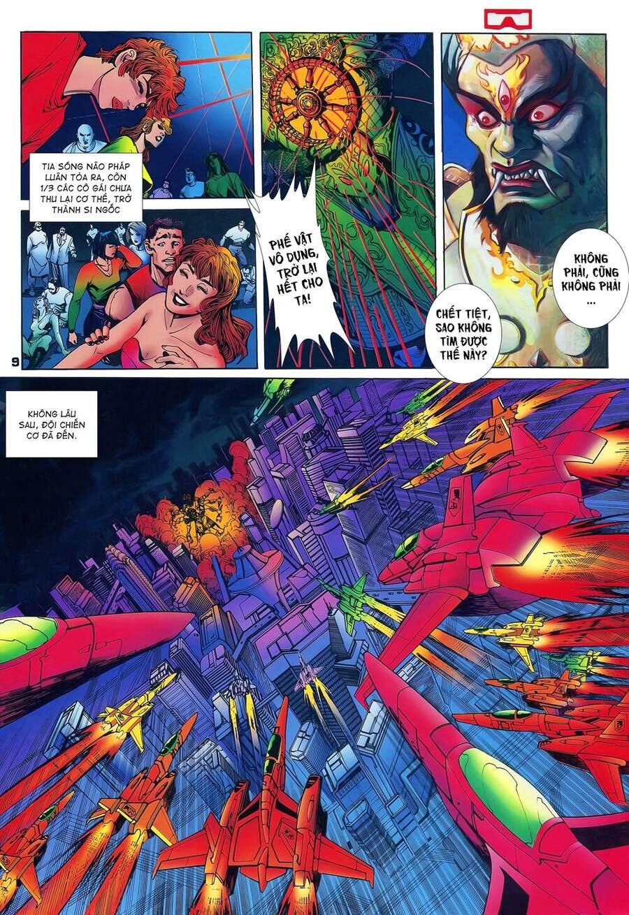 Truyện Tranh Long Hổ 5 Thế trang 8