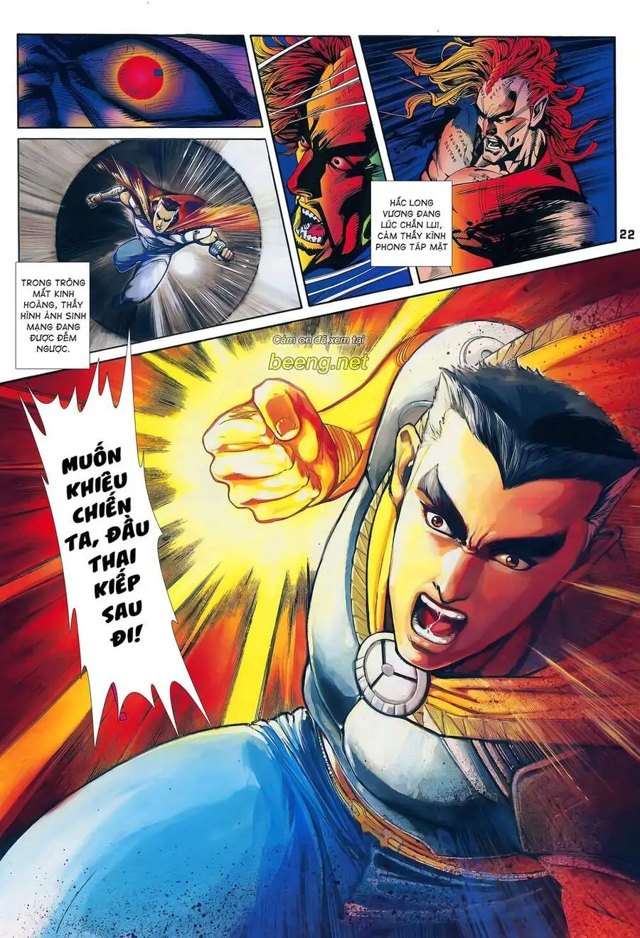 Truyện Tranh Long Hổ 5 Thế trang 8