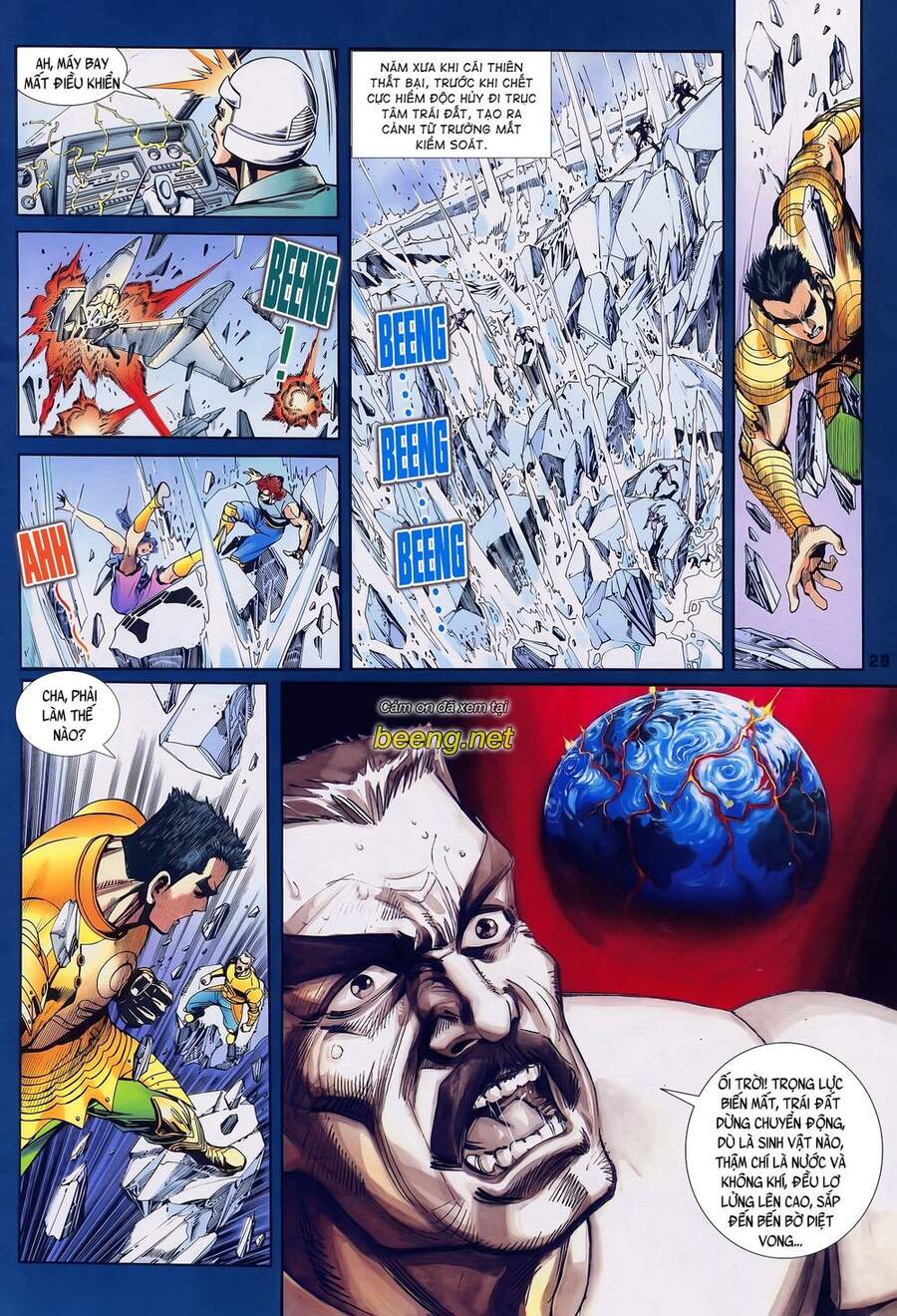 Truyện Tranh Long Hổ 5 Thế trang 8