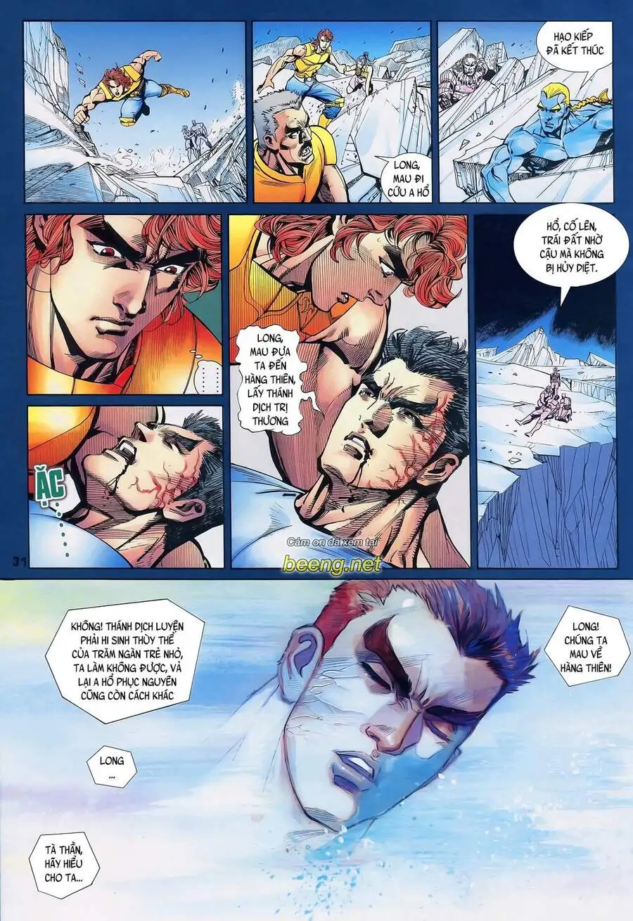 Truyện Tranh Long Hổ 5 Thế trang 8