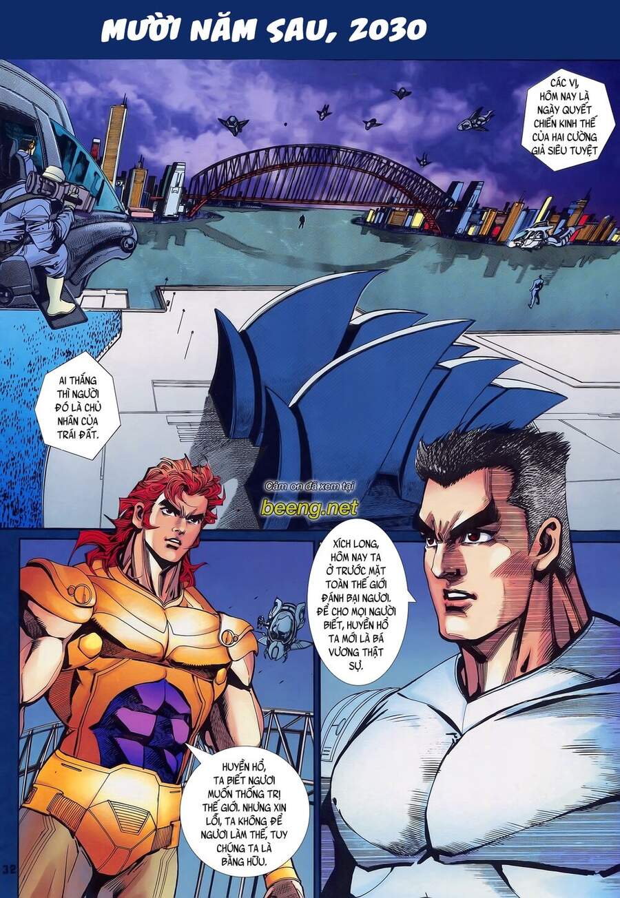 Truyện Tranh Long Hổ 5 Thế trang 8