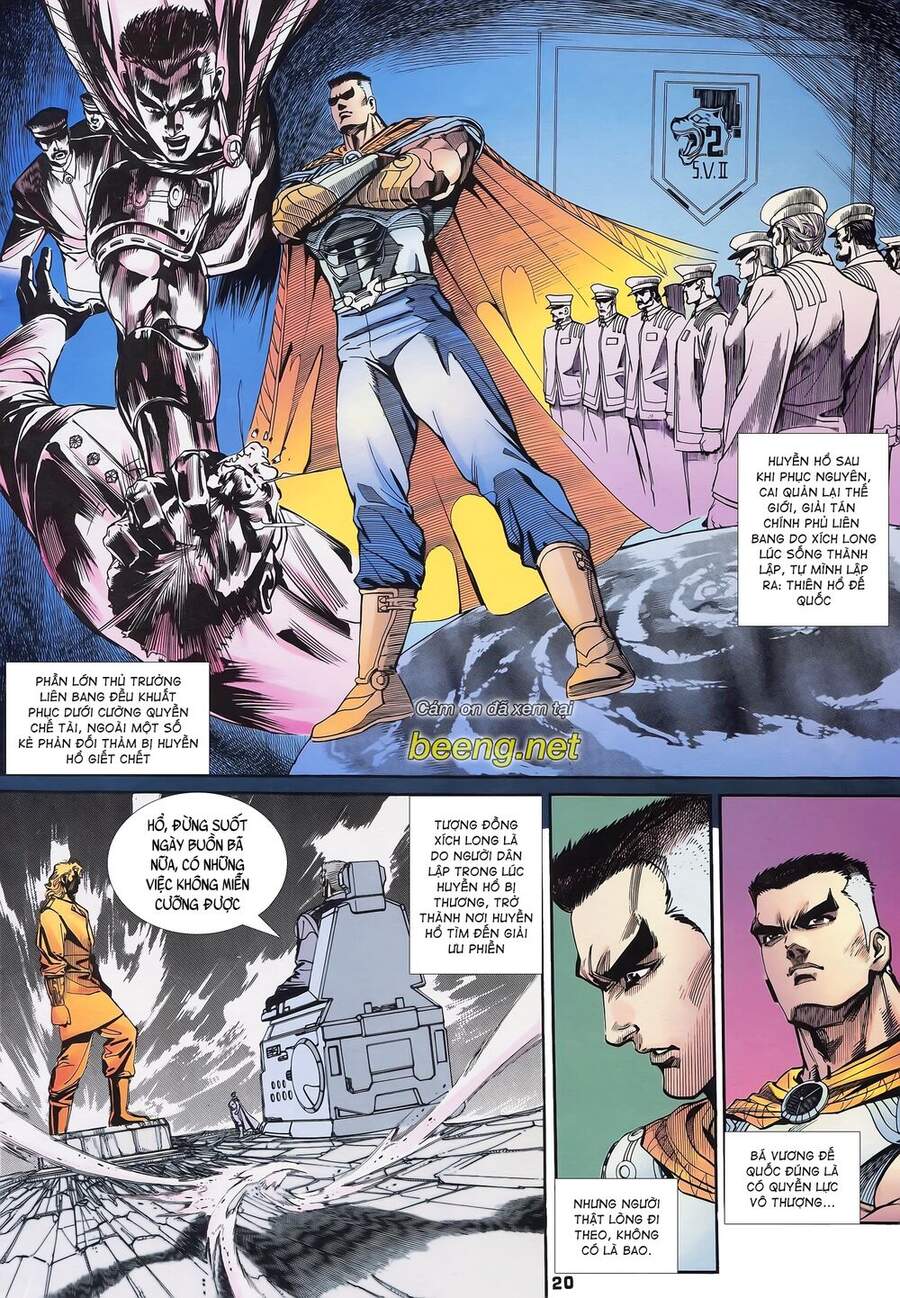 Truyện Tranh Long Hổ 5 Thế trang 8