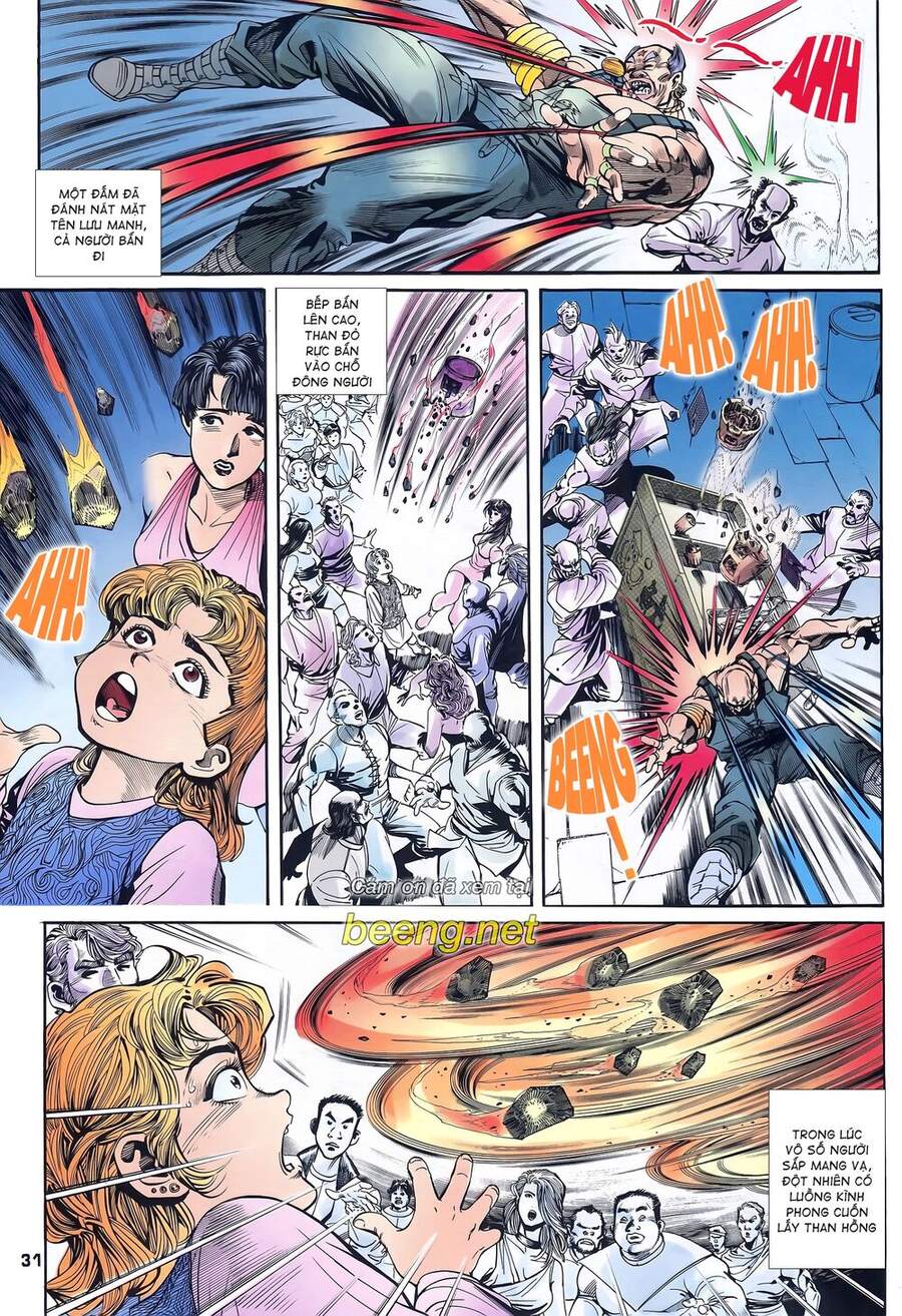 Truyện Tranh Long Hổ 5 Thế trang 8