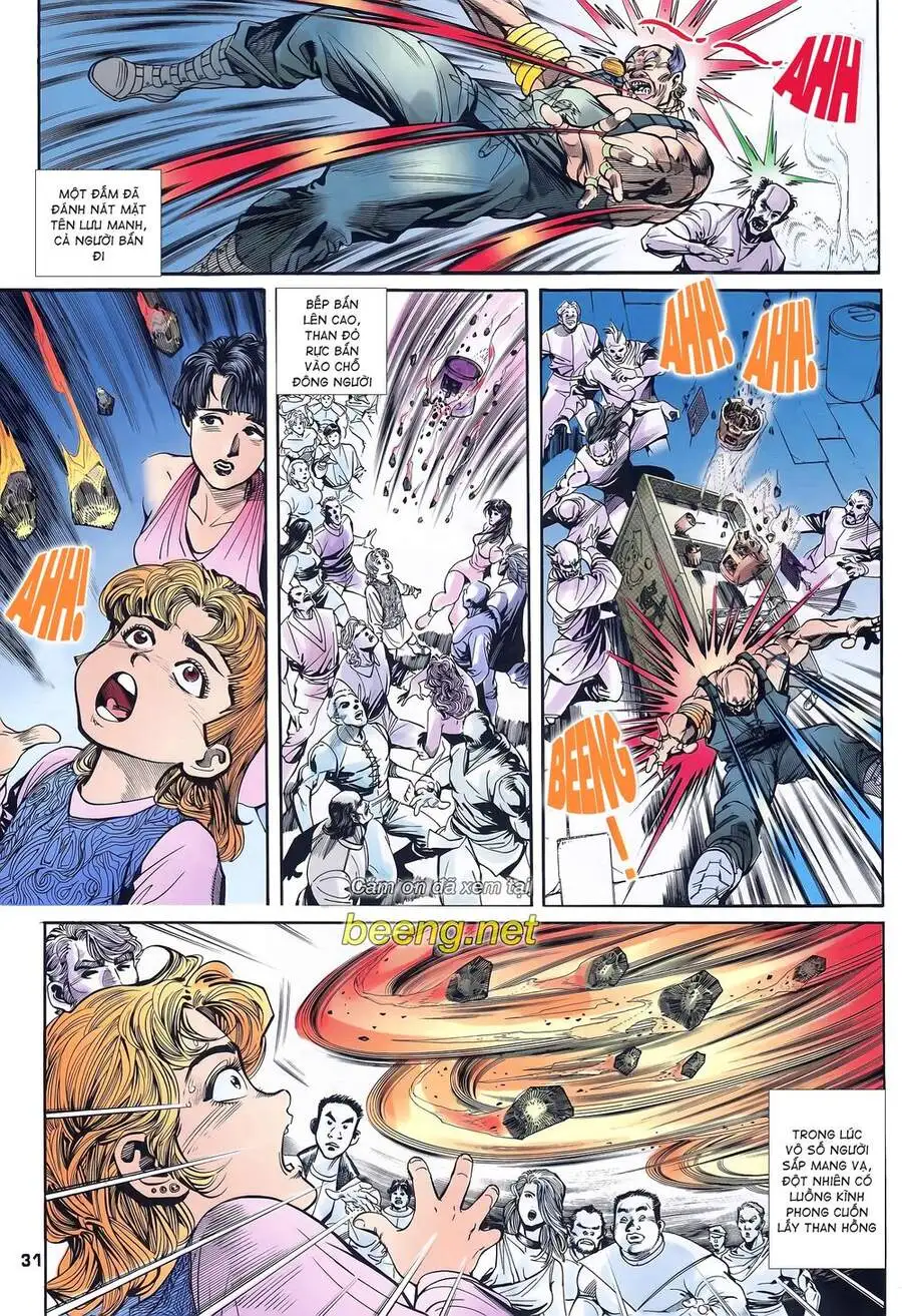 Truyện Tranh Long Hổ 5 Thế trang 8