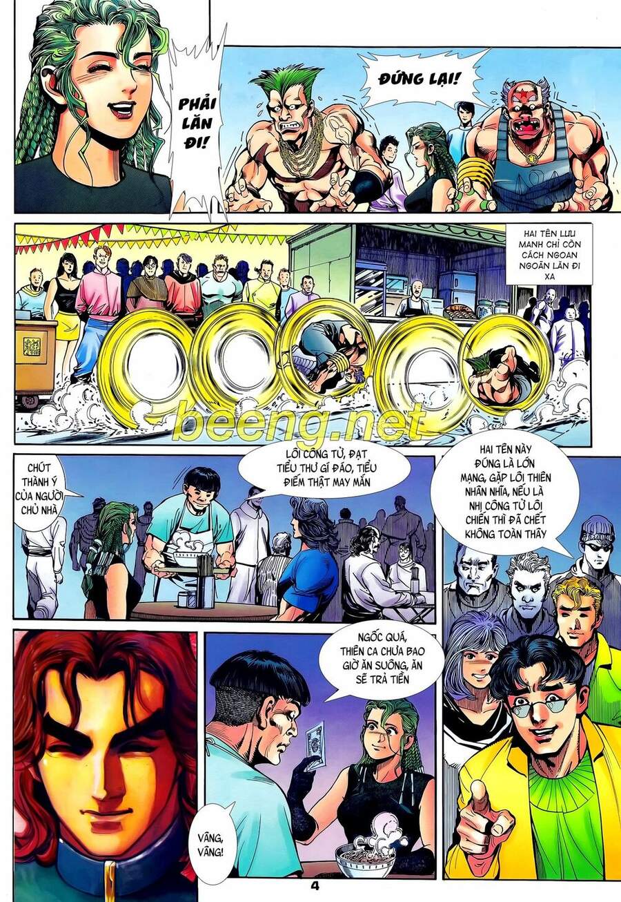 Truyện Tranh Long Hổ 5 Thế trang 8