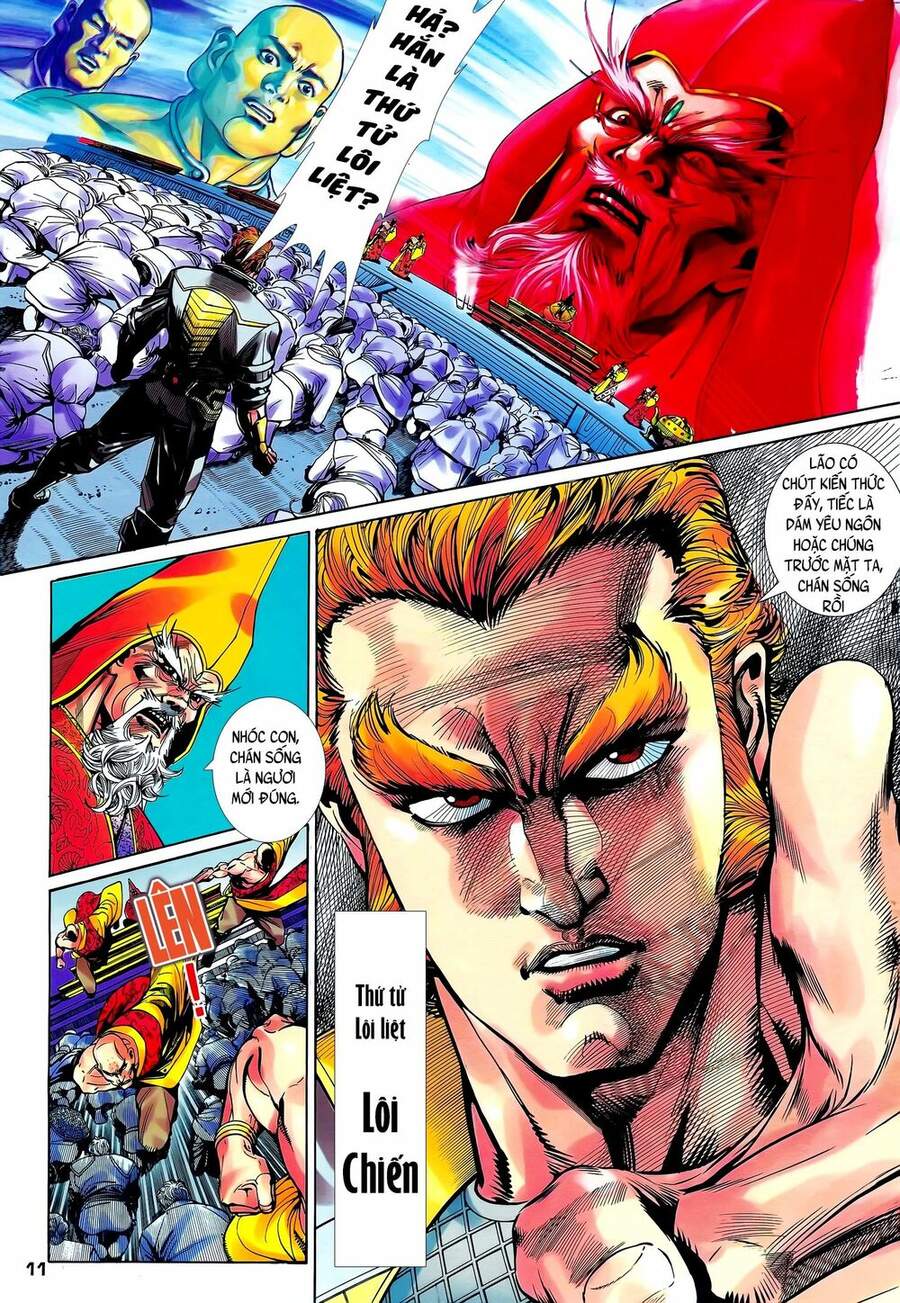 Truyện Tranh Long Hổ 5 Thế trang 8