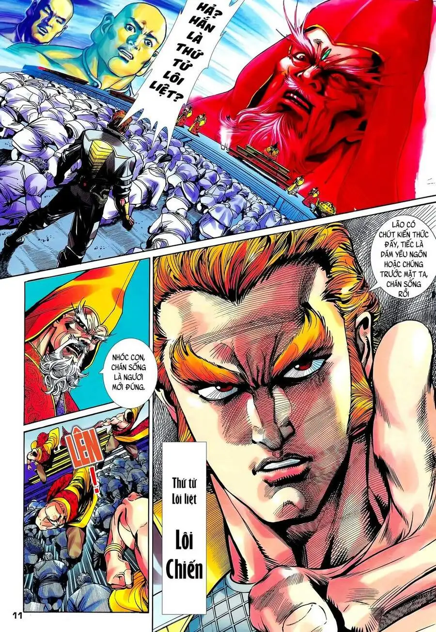 Truyện Tranh Long Hổ 5 Thế trang 8