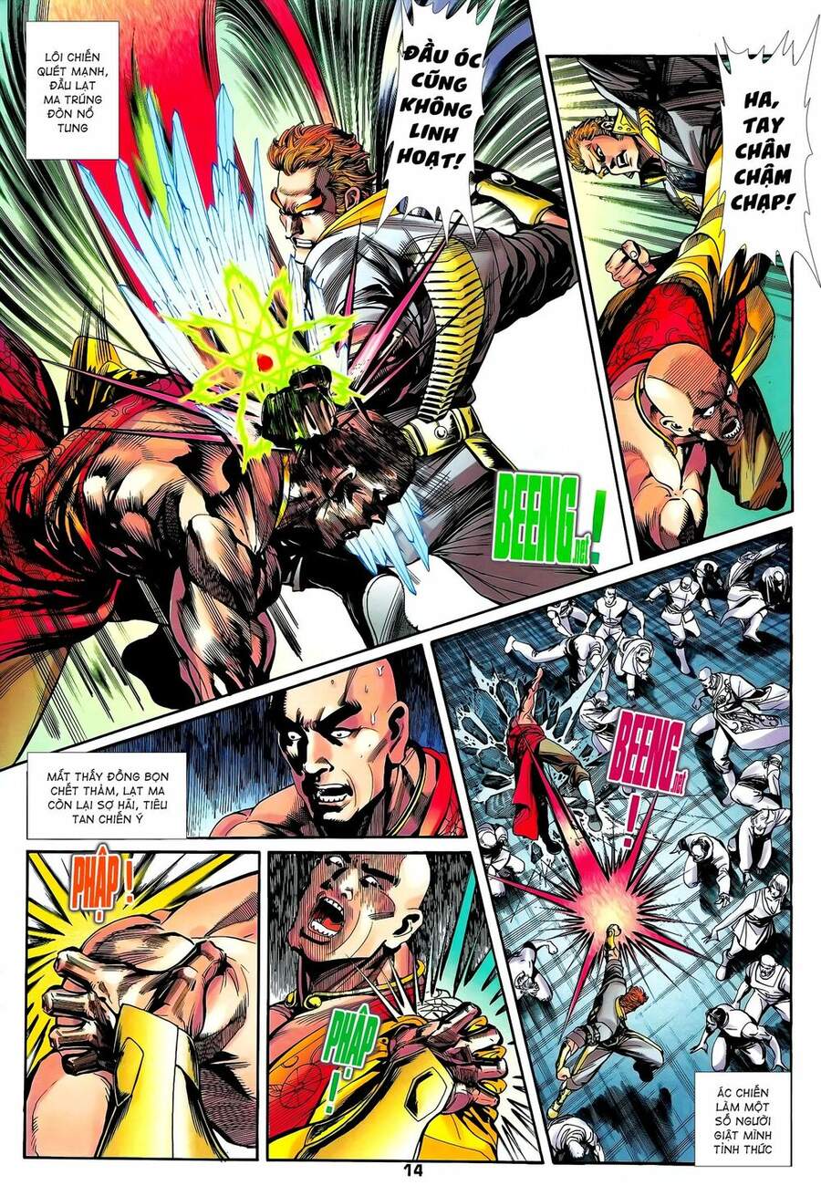 Truyện Tranh Long Hổ 5 Thế trang 8