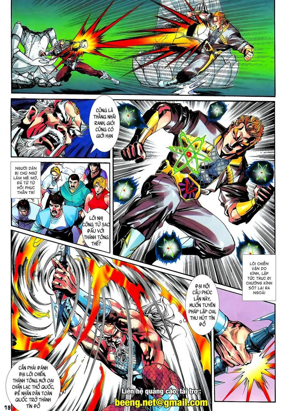 Truyện Tranh Long Hổ 5 Thế trang 8