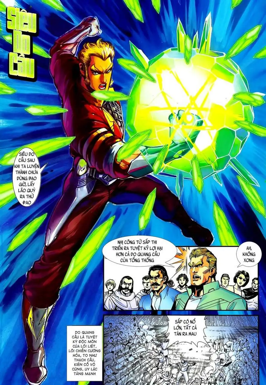 Truyện Tranh Long Hổ 5 Thế trang 8
