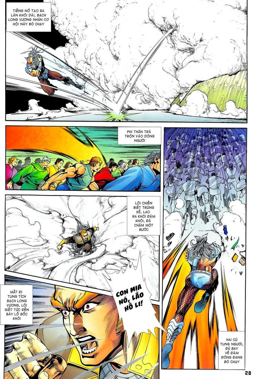 Truyện Tranh Long Hổ 5 Thế trang 8