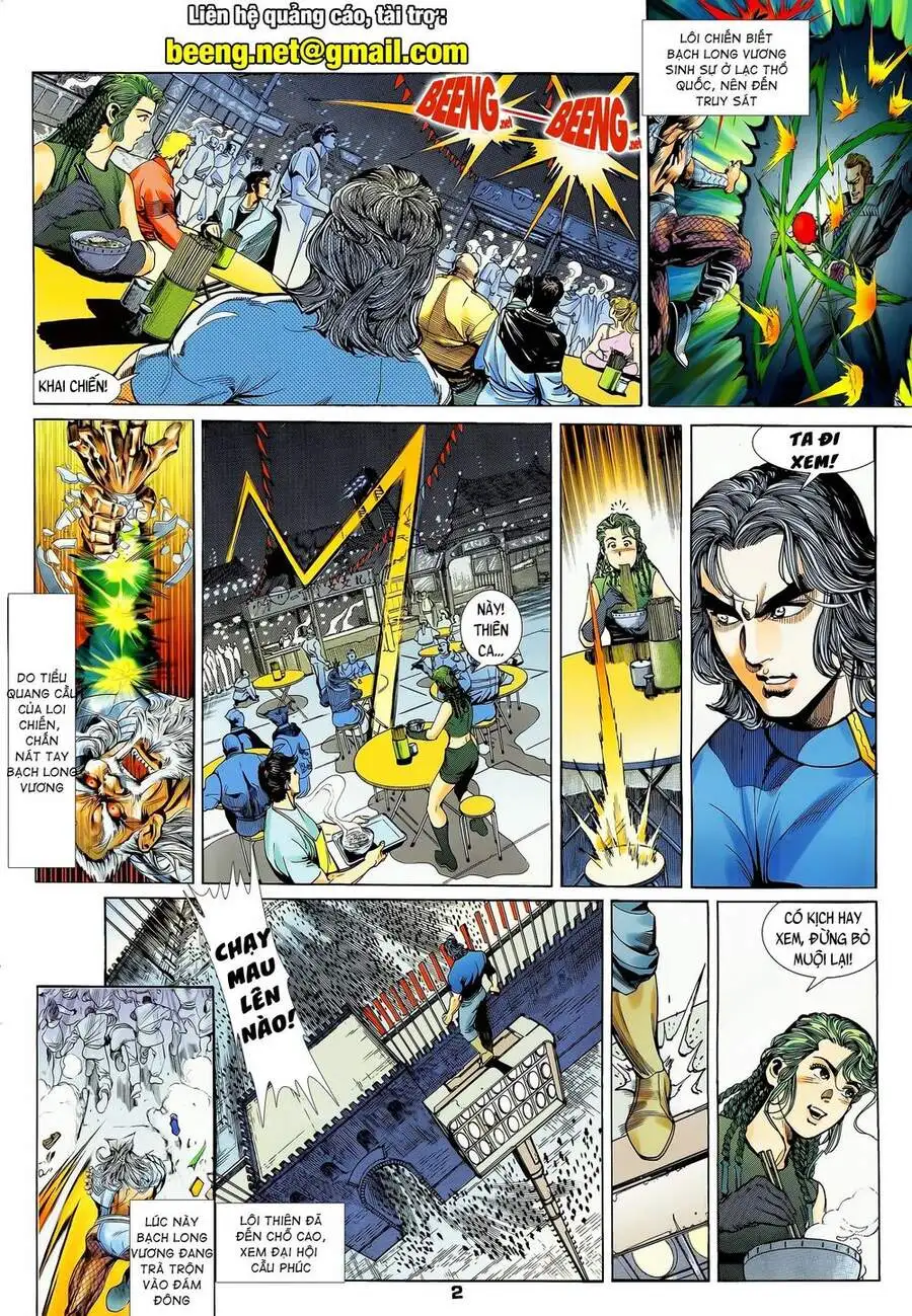 Truyện Tranh Long Hổ 5 Thế trang 8