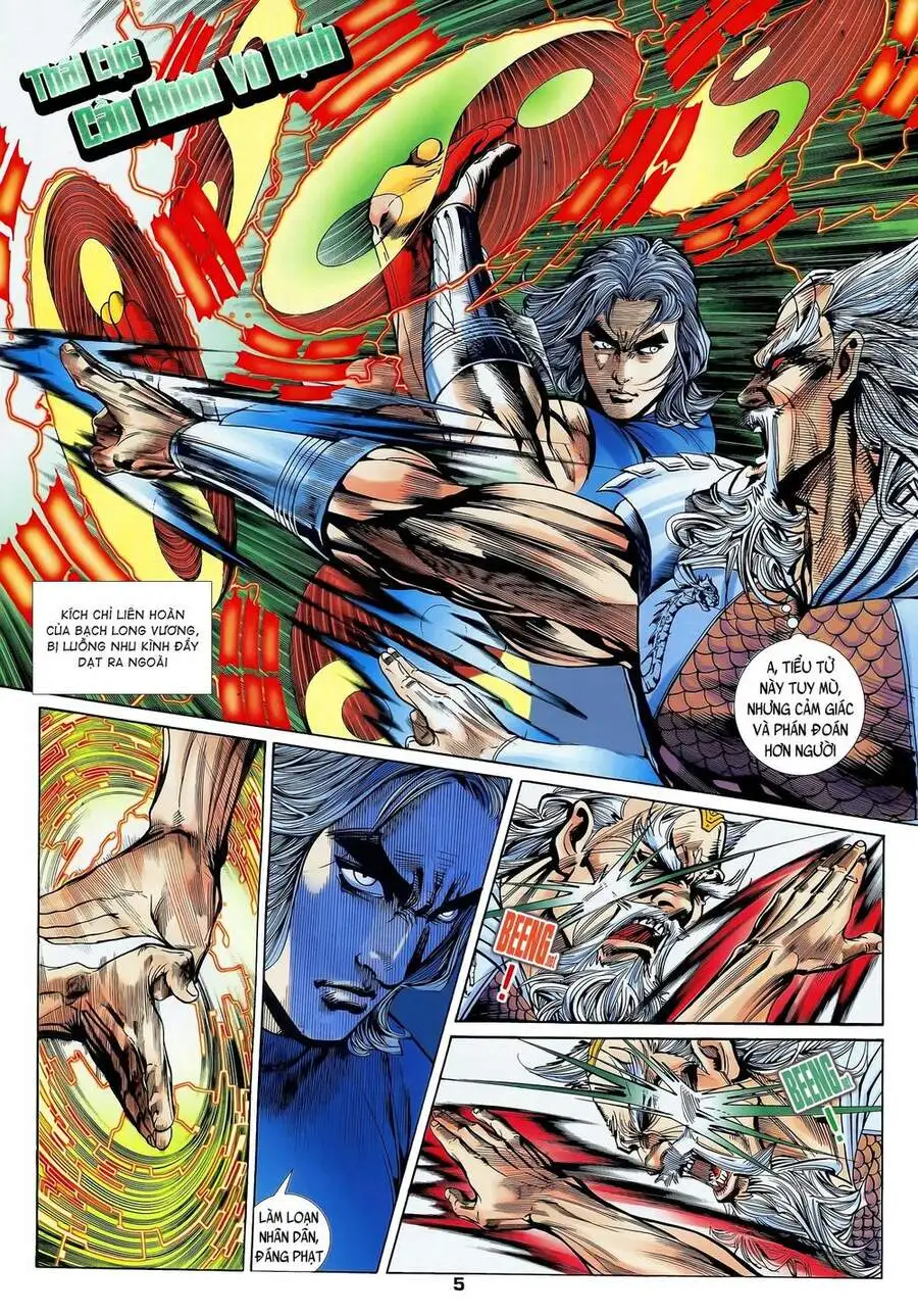 Truyện Tranh Long Hổ 5 Thế trang 8