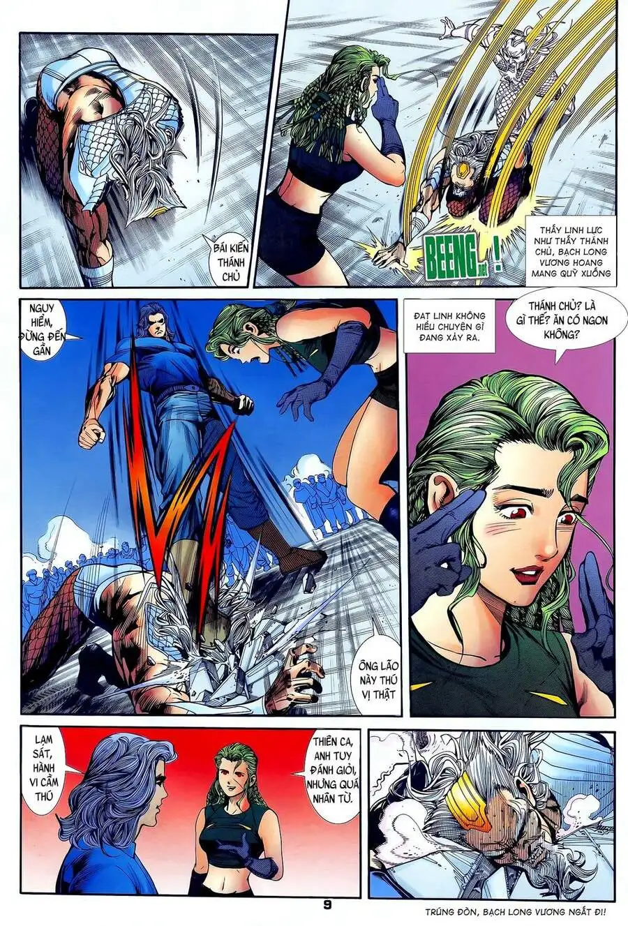 Truyện Tranh Long Hổ 5 Thế trang 8
