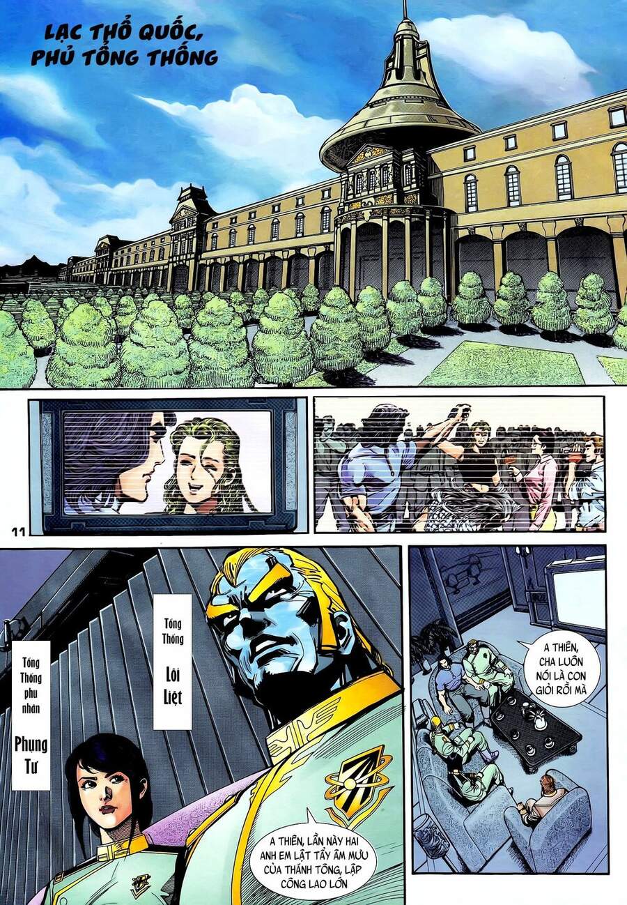 Truyện Tranh Long Hổ 5 Thế trang 8