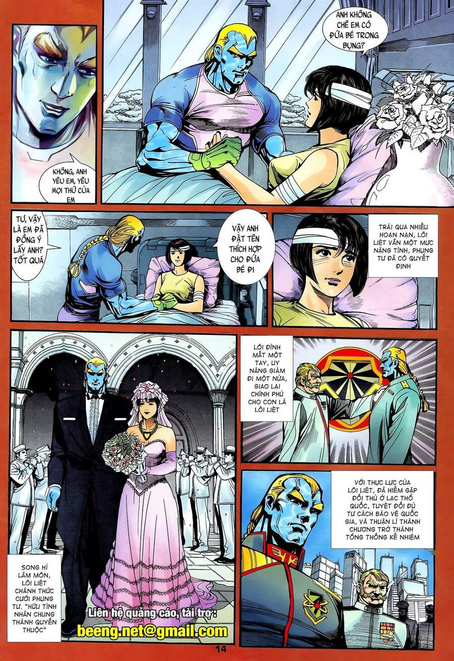 Truyện Tranh Long Hổ 5 Thế trang 8