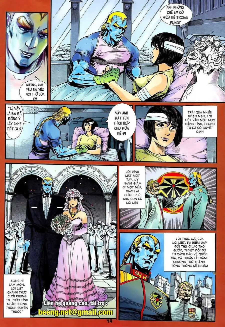 Truyện Tranh Long Hổ 5 Thế trang 8