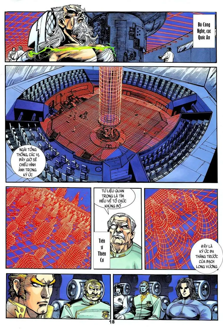 Truyện Tranh Long Hổ 5 Thế trang 8