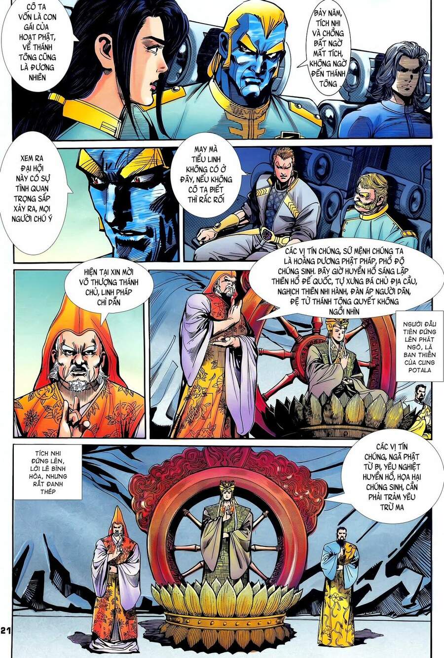 Truyện Tranh Long Hổ 5 Thế trang 8