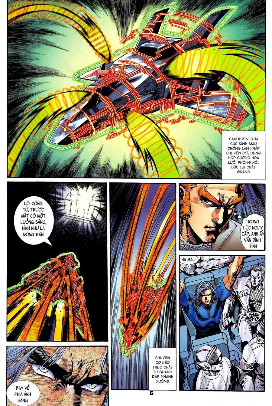 Truyện Tranh Long Hổ 5 Thế trang 8