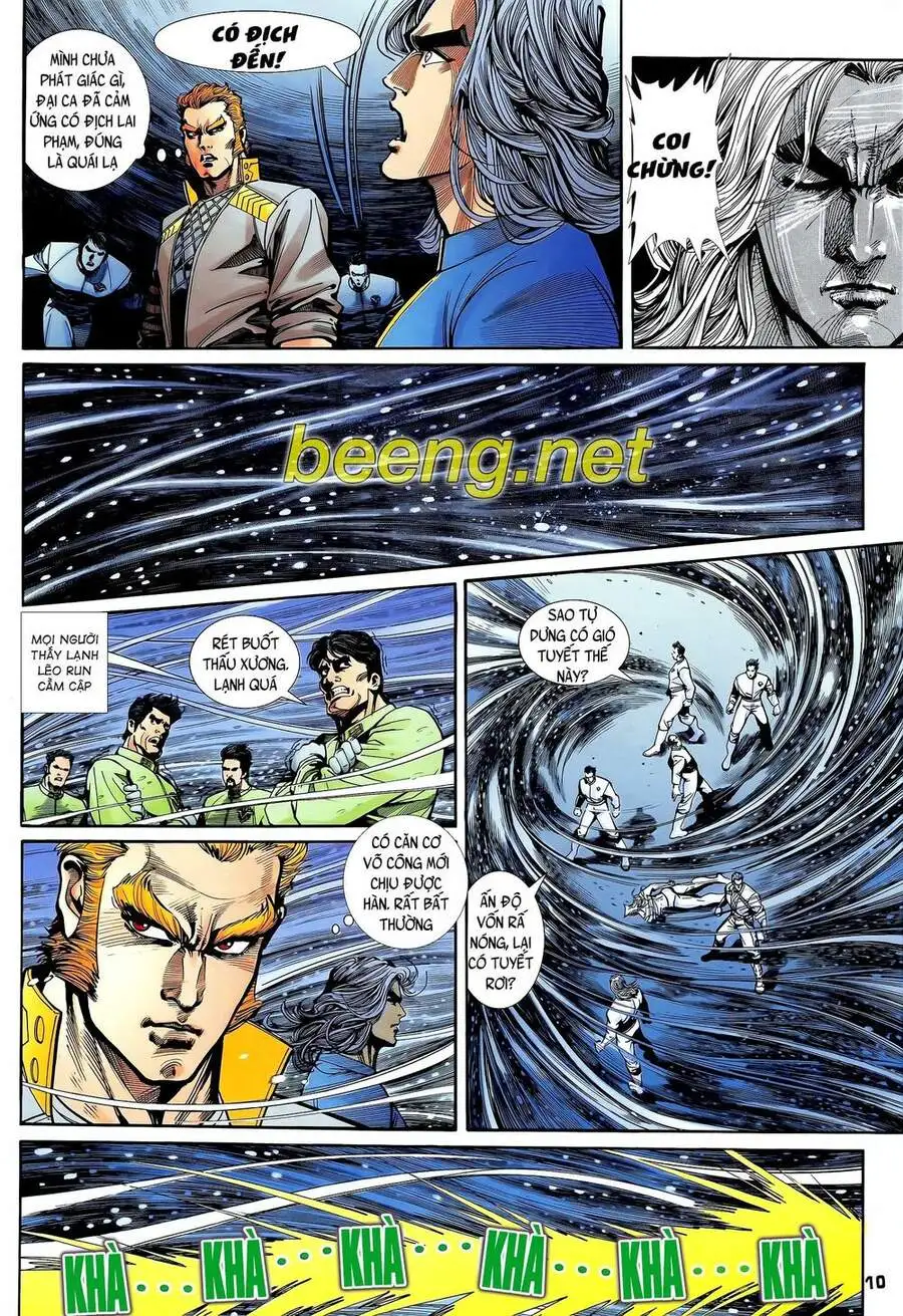 Truyện Tranh Long Hổ 5 Thế trang 8