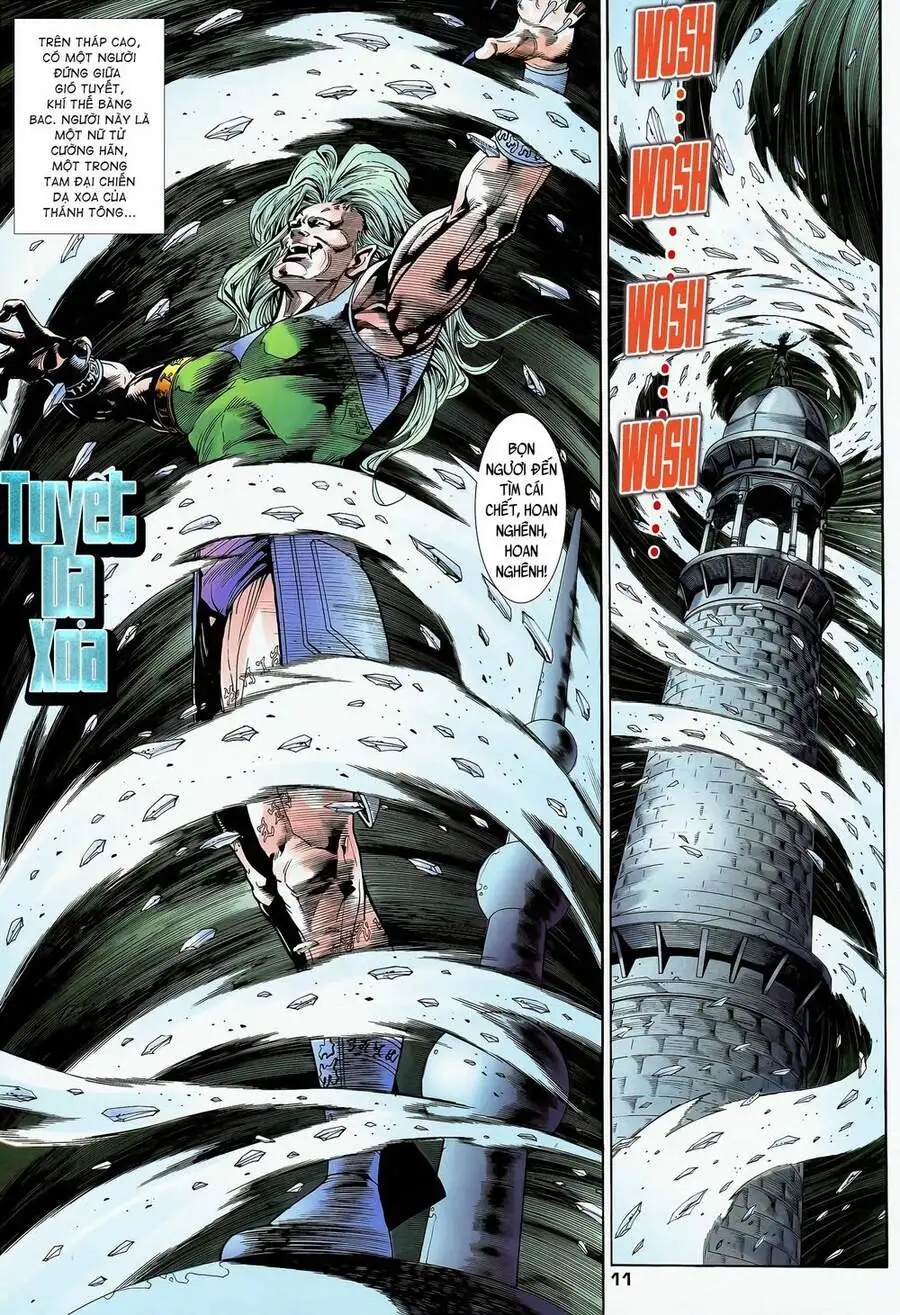 Truyện Tranh Long Hổ 5 Thế trang 8