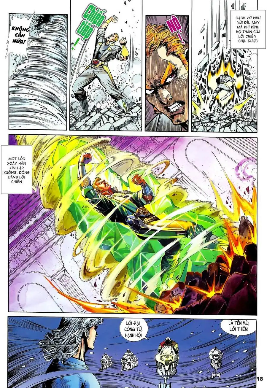 Truyện Tranh Long Hổ 5 Thế trang 8
