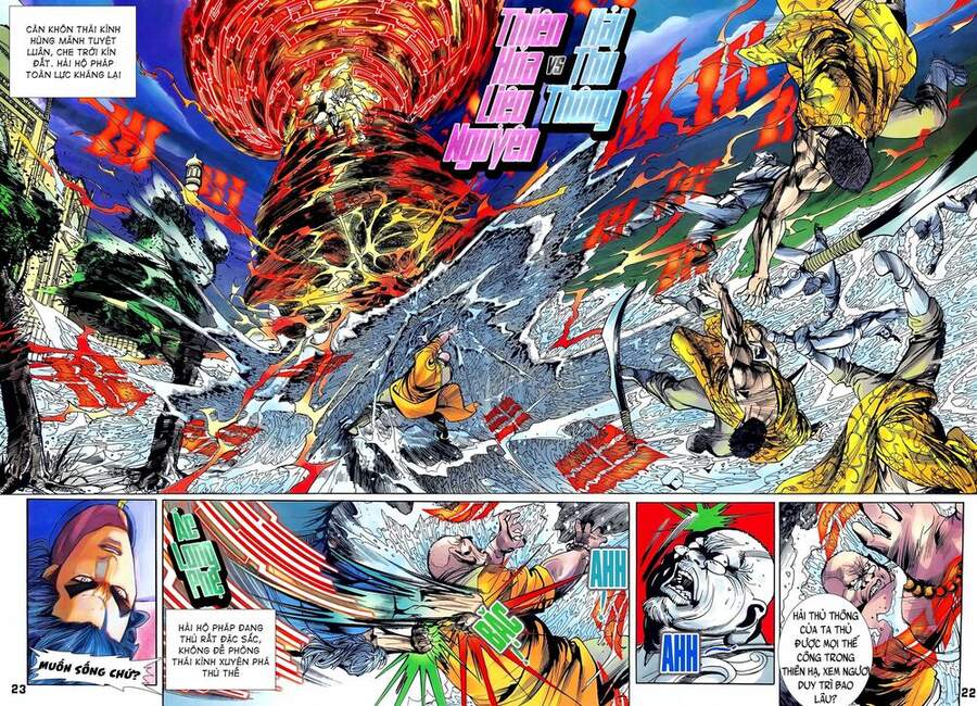 Truyện Tranh Long Hổ 5 Thế trang 8